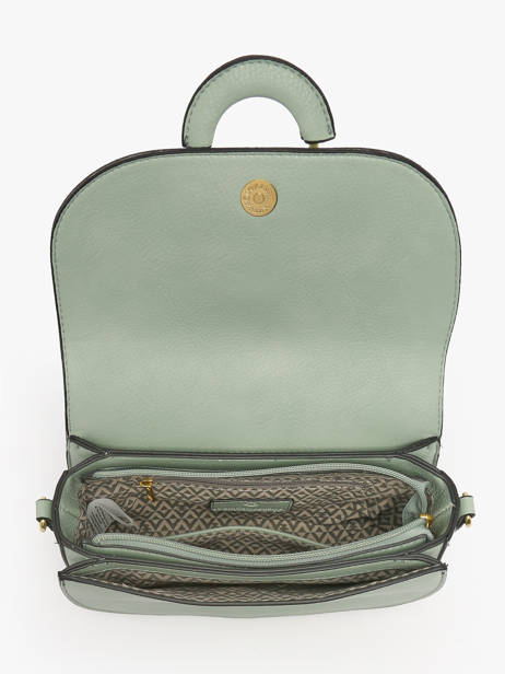 Cross Body Tas Anneau Lulu castagnette Groen anneau YSABELLA ander zicht 3